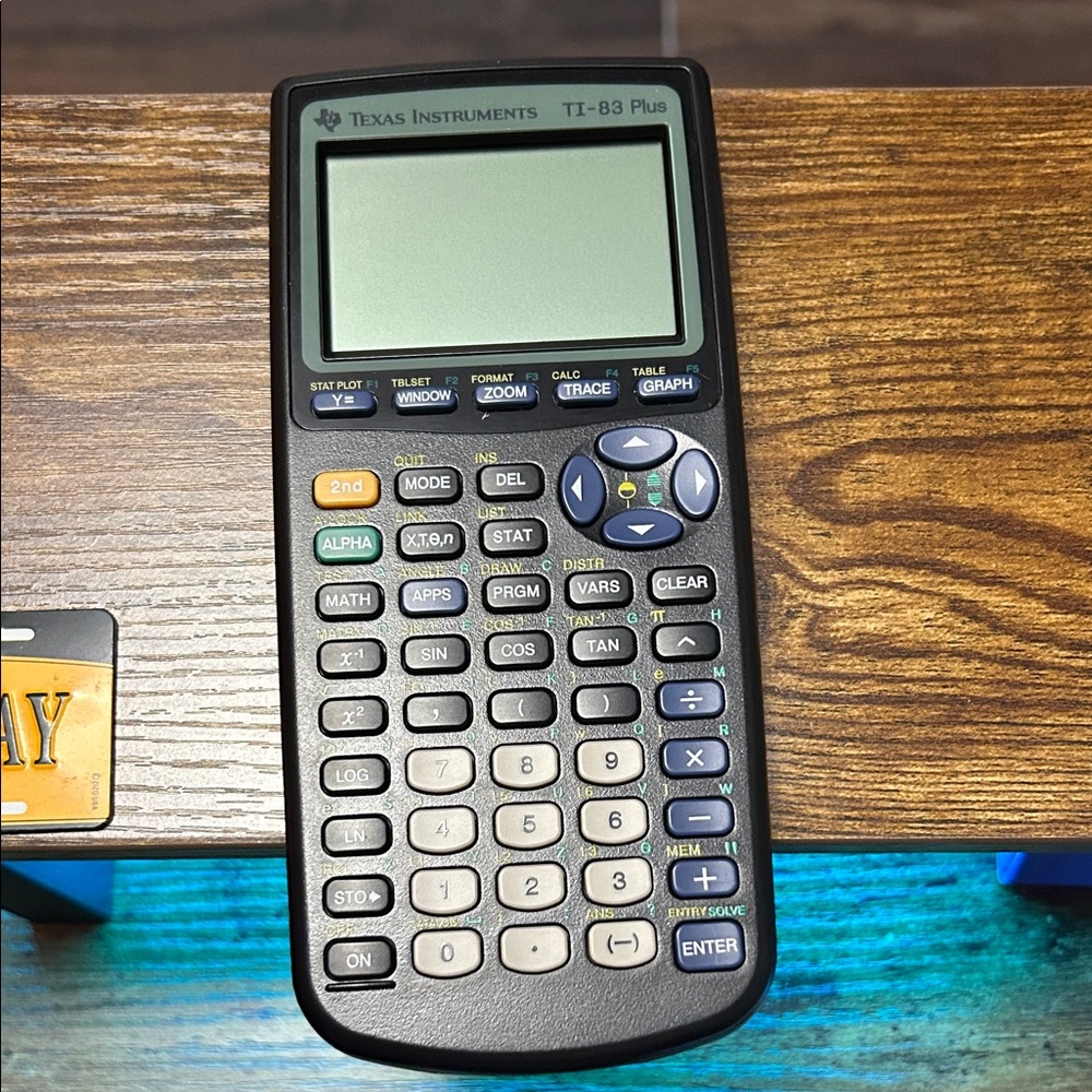 Texas Instruments TI-83 Plus Black Graphing Calculator